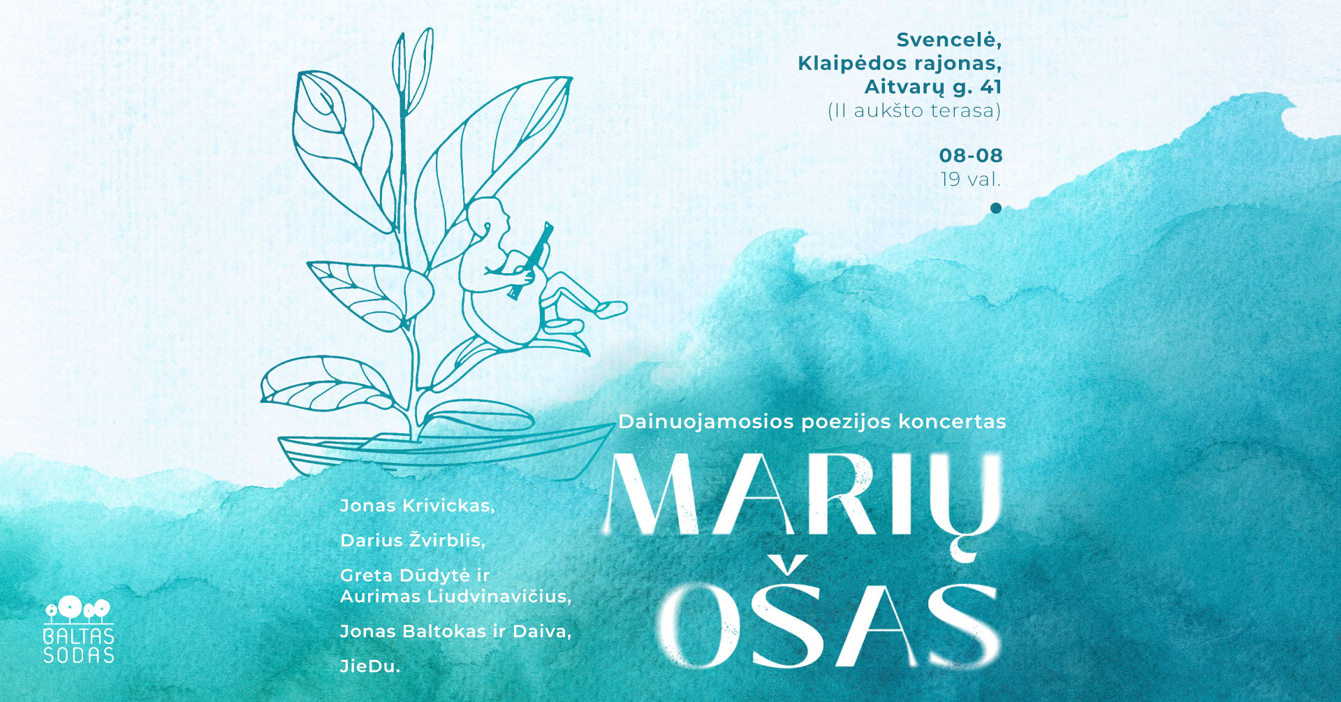 MARIŲ OŠAS DAINUOJAMOSIOS POEZIJOS KONCERTAS  